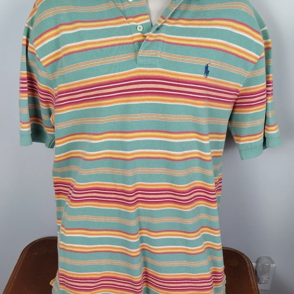 Polo Ralph Lauren Mens Size XL Y2K Dress Shirt